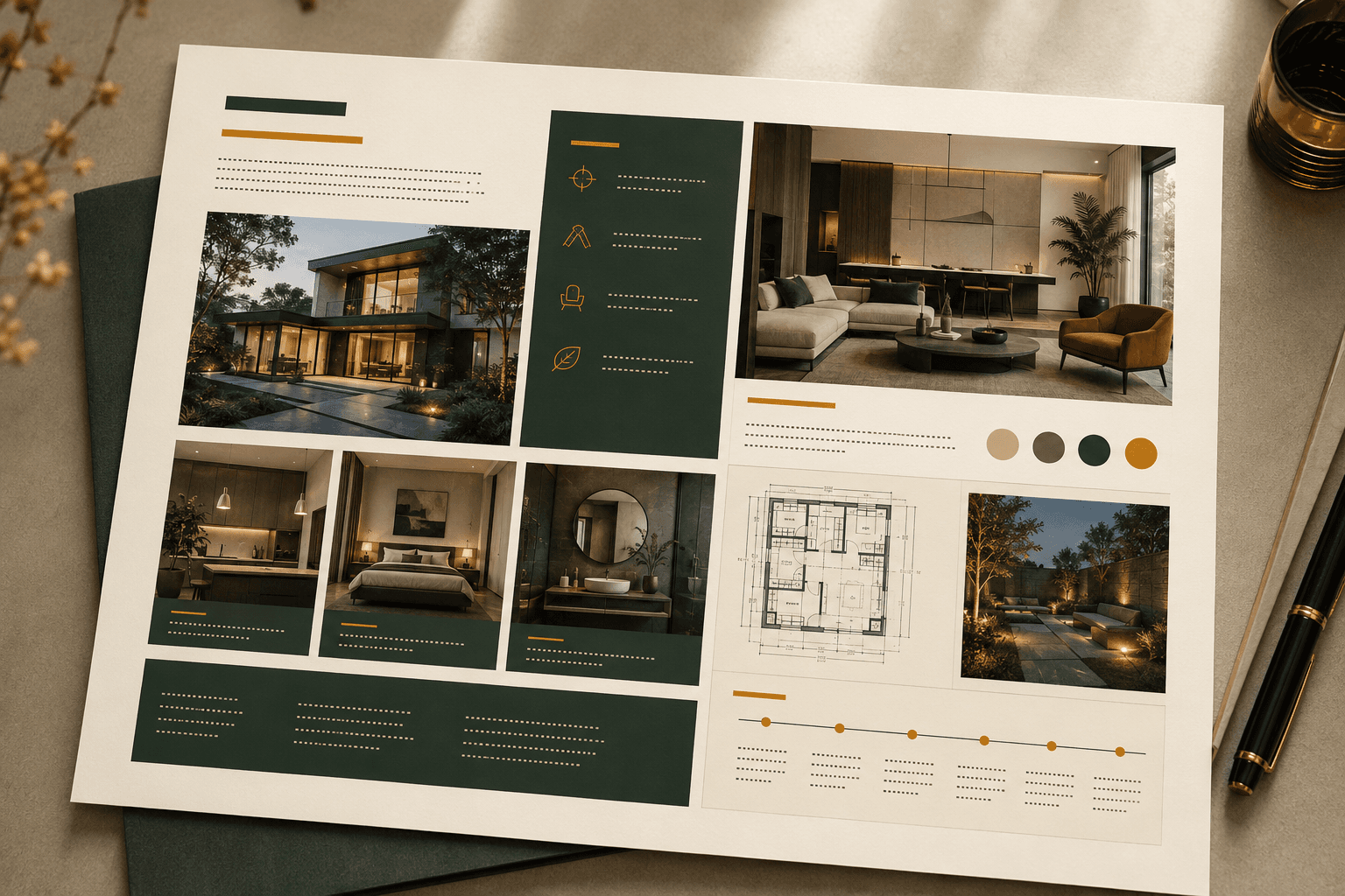 One-page portfolio